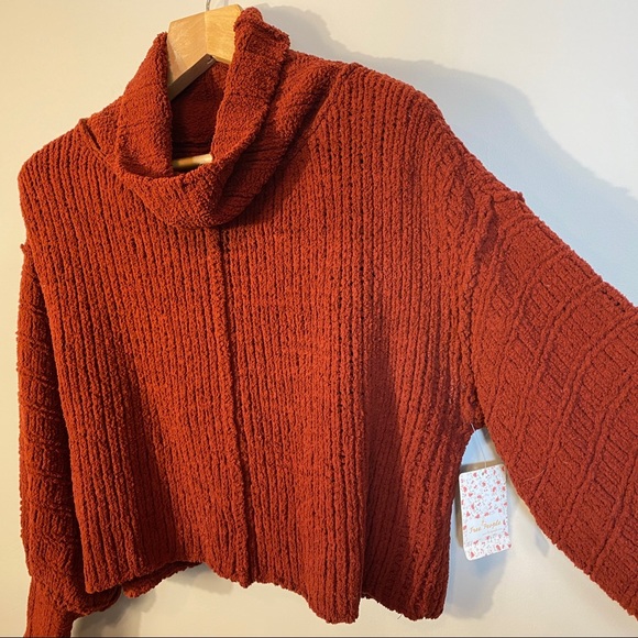 Free People Sweater | Be Yours Cowl Neck Pullover Sweater - Picture 15 of 15